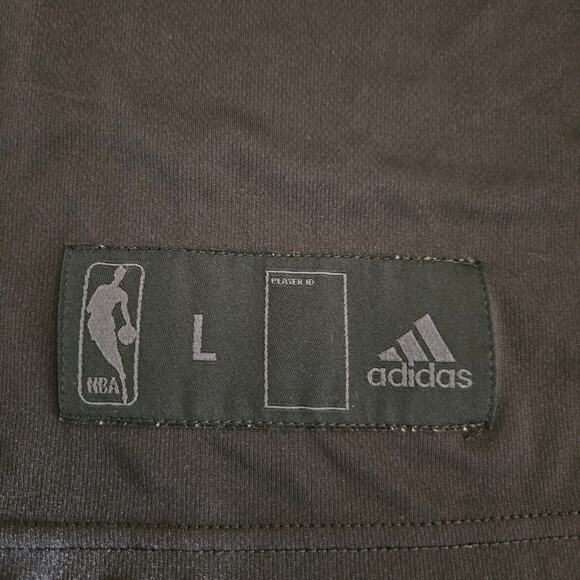 Adidas NBA New York Knicks Carmelo Anthony Jersey 7 Mens Large Black Orange - Picture 6 of 9